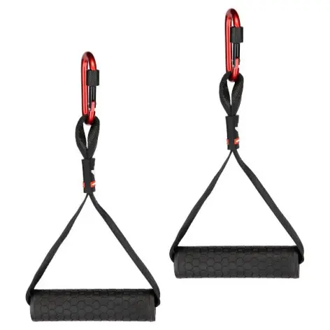 Lot de 2 poignées de tirage pour séance de musculation - vue 2