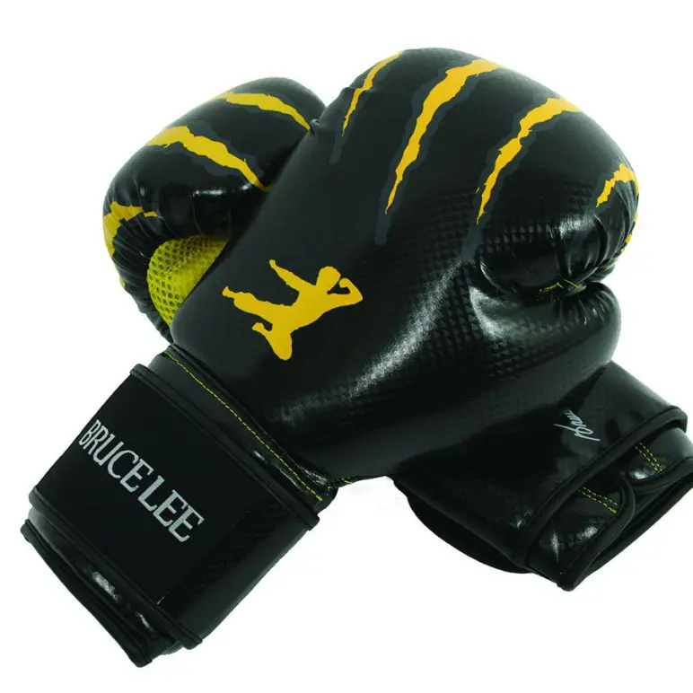 Gants de boxe signature Bruce Lee pour sac de frappe taille de S à XL