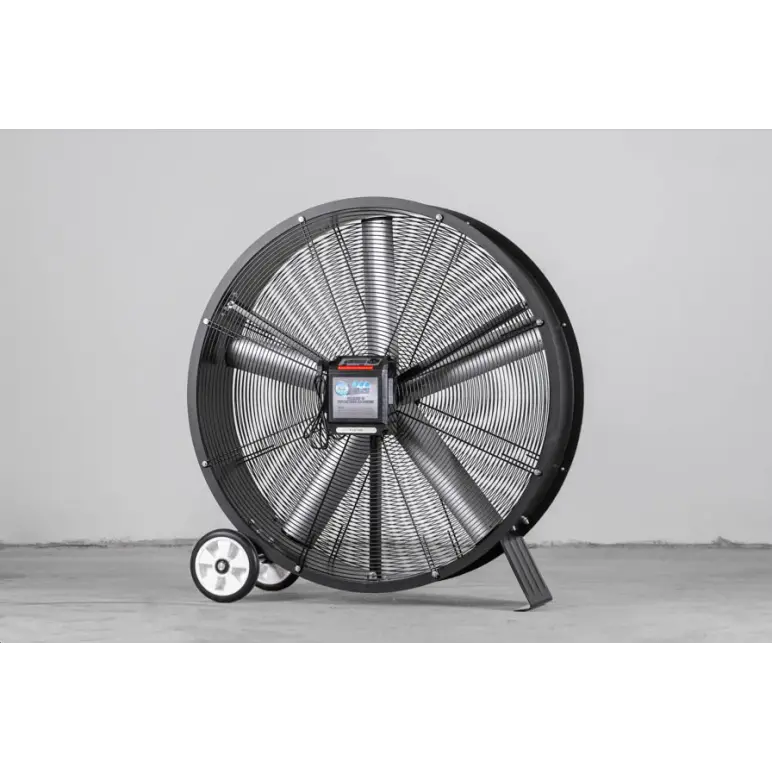 Ventilateur pour salle d'entraînement physique - Silencieux, mobile et puissant