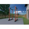 Rack à squat Mighty Haute qualité pour utilisation en extérieur - Équipement de musculation Outdoor