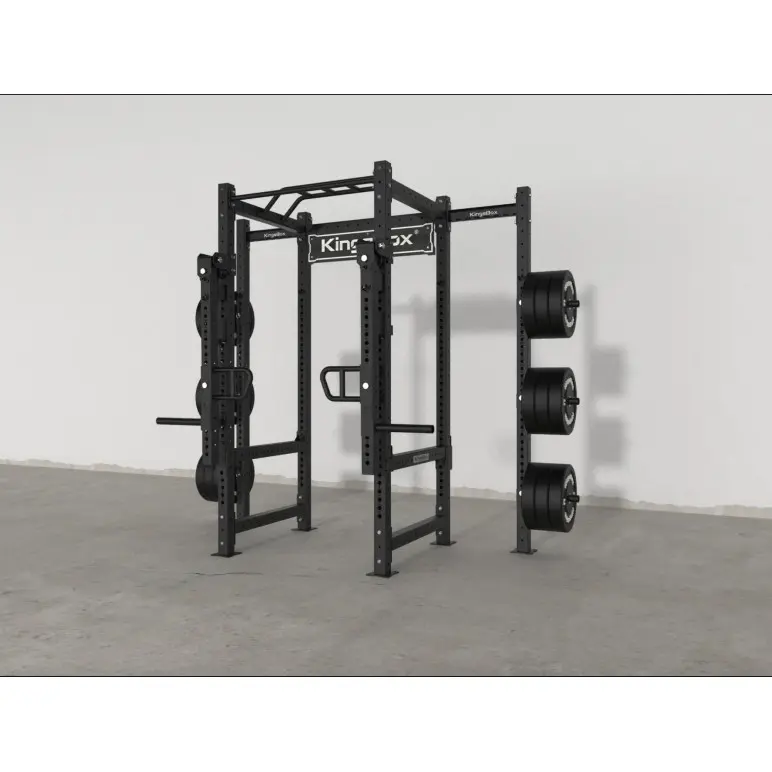 Structure rack à squat complète de marque Kingsbox