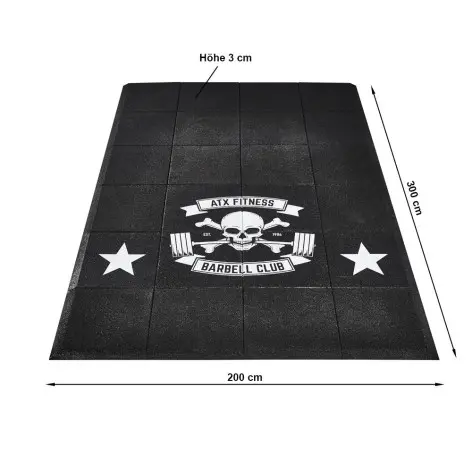 Plateforme de protection pour le sol d'une salle de sport commerciale ou un homegym - vue 8