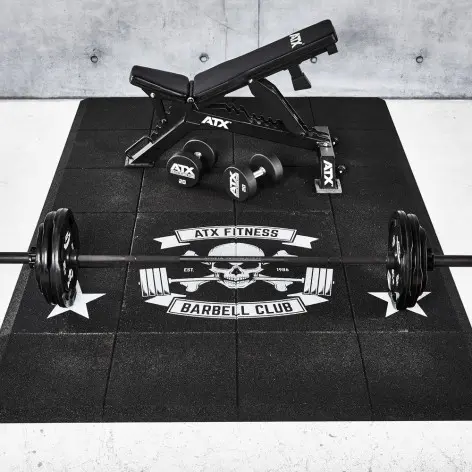 Plateforme de protection pour le sol d'une salle de sport commerciale ou un homegym - vue 6