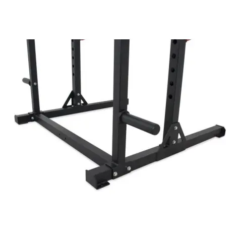 Half rack à squat d'entraînement avec équipements divers - vue 6