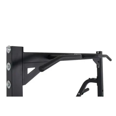 Half rack à squat d'entraînement avec équipements divers - vue 4