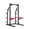 Demi cage à squat de musculation avec équipements divers pour trainings complets - Usage PRO