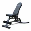 Banc de musculation ultra stable avec patin anti dérapant pour entrainement aux haltères