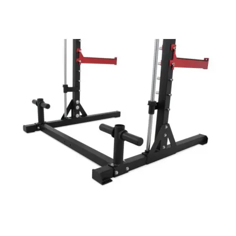 Smith machine multipress avec barre guidee - 272 kg de capacité de charge - vue 4