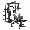 Multipower smith machine avec équipements divers pour training complet du corps