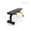 Banc plat pour entraînements physiques en homegym avec stabilisateur avant - vue 6