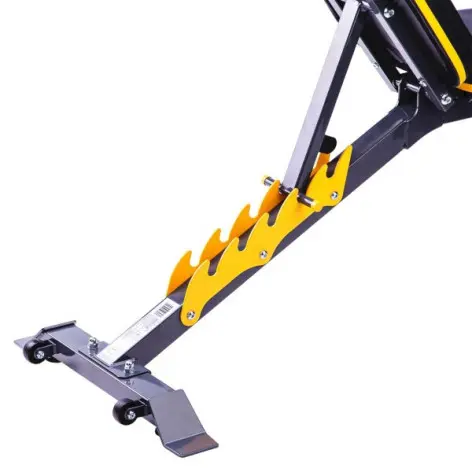 Banc d'exercices avec pupitre à biceps et option leg curl et leg extension - vue 7