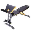 Banc d'exercices avec pupitre à biceps et option leg curl et leg extension - vue 2