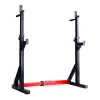Chandelles repose-barre de musculation pour exercices physiques avec barre longue