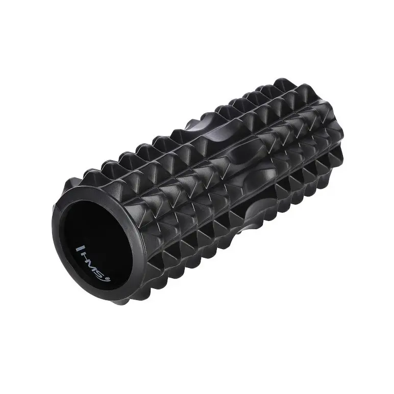 Rouleau de massage pour étirements musculaires en caoutchouc et PVC