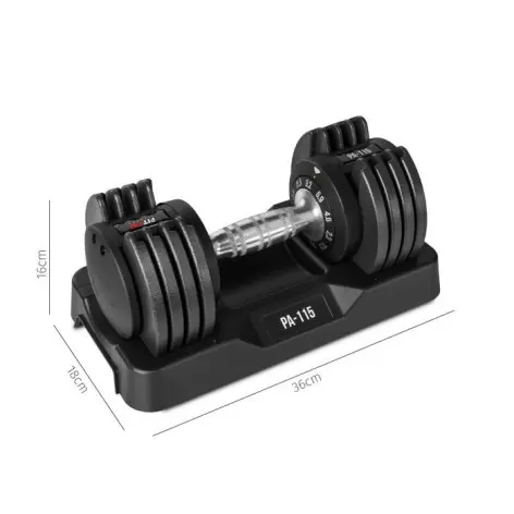 Paire d'haltères à charge variable de musculation - vue 8