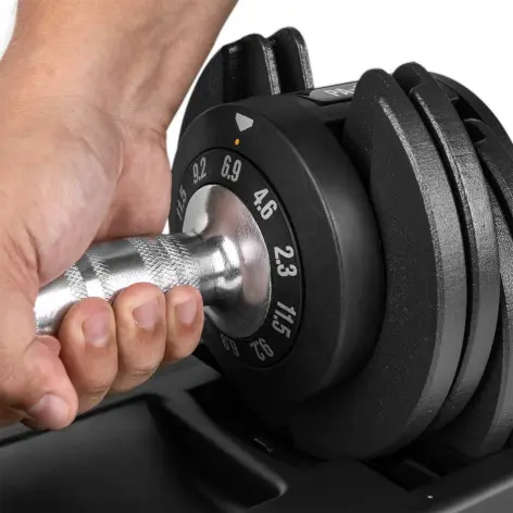 Paire d'haltères à charge variable de musculation - vue 4