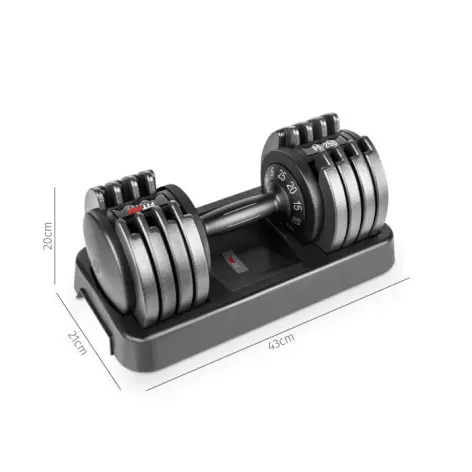 Paire d'haltères à charge variable de 5 à 25 kg - vue 8