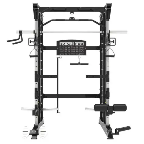 Functional trainer multi-équipé avec accessoires multiples - Musculation Force USA F50 V2 - vue 30