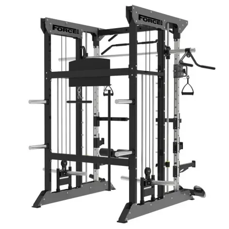 Functional trainer multi-équipé avec accessoires multiples - Musculation Force USA F50 V2 - vue 29