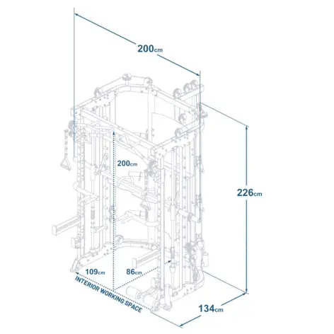 Multipower rack Force USA à charge libre - vue 9