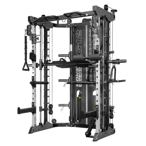 Smith Machine multifonctions avec poulie double - Force USA Monster G12 - vue 2