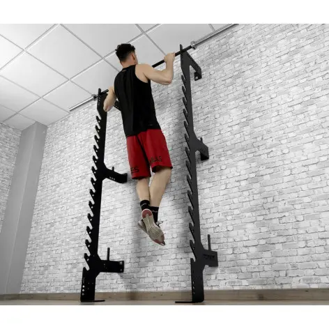 Rack à squat de musculation - vue 10