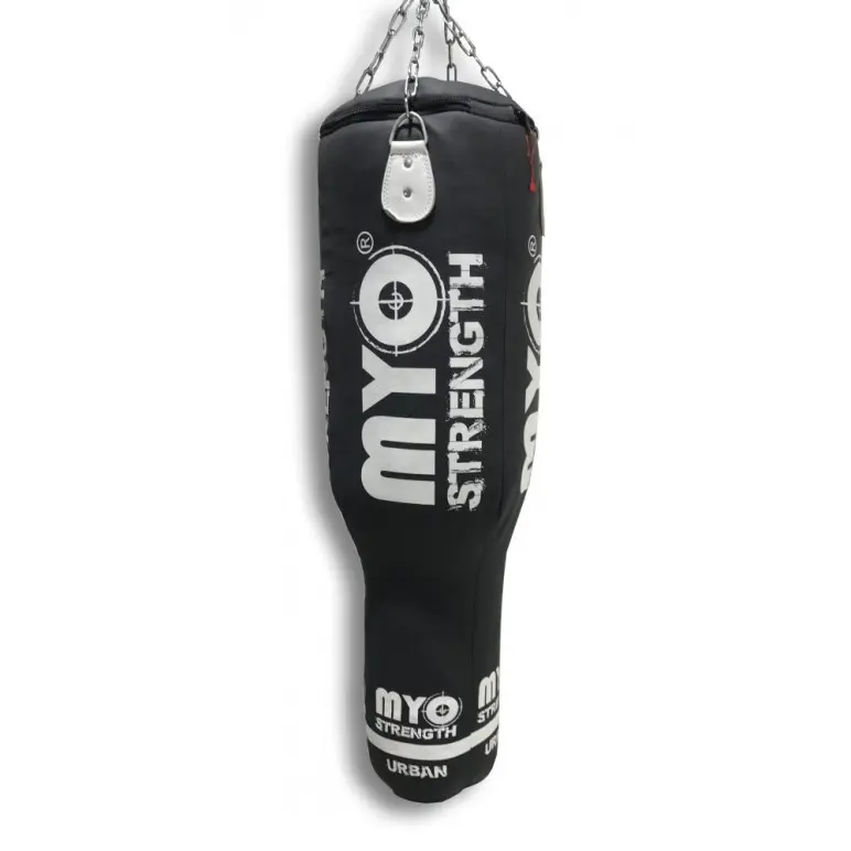 Sac de boxe à angle professionnel 1m20 en cuir