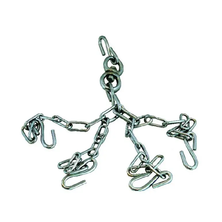 Jeu de chaînes pour suspension sac de frappe 90 kg