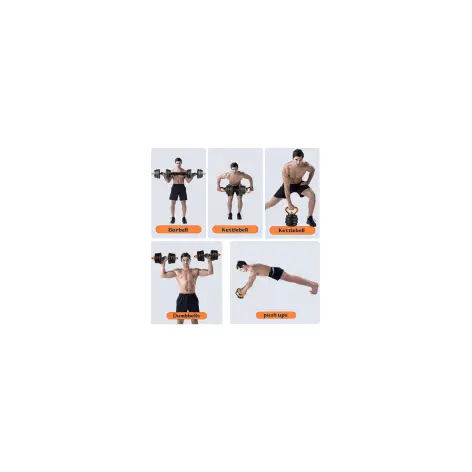 Kit d'haltères de musculation 4 en 1 - vue 4