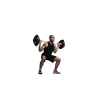 Barre de musculation. avec poids ajustables - vue 7