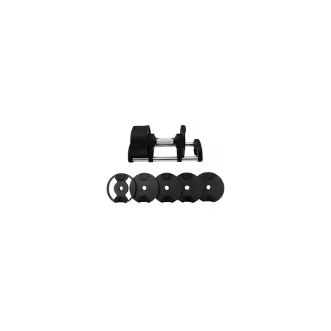 Paire d'haltères de musculation avec charge réglable - vue 3