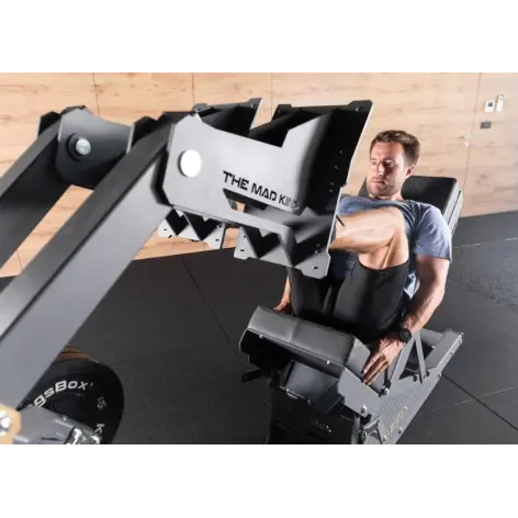 Presse à cuisse de musculation pour professionnel - capacité de charge 400 kg - vue 3