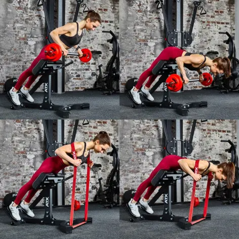 Banc à lombaires hyperextension 45° - vue 7