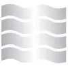 Ensemble de 4 miroirs pour salles de sport - 15 x 60,5 cm - vue 2