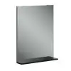 Miroir à fixation murale avec étagère de rangement - vue 5