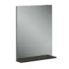 Miroir à fixation murale avec étagère de rangement - vue 6