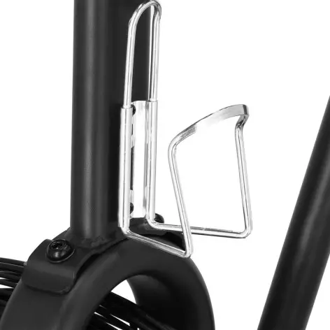 Vélo air bike pour cardio-training avec tableau de bord - vue 10