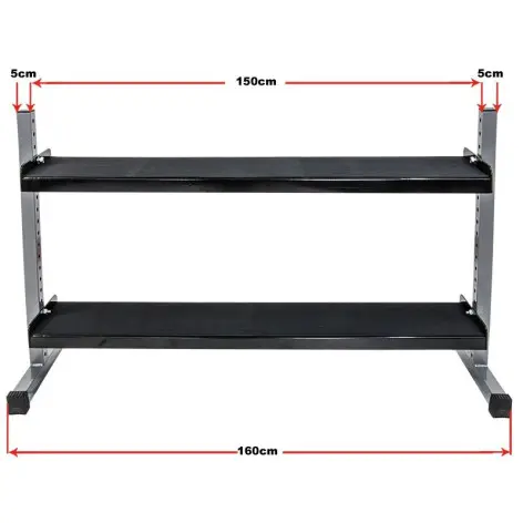 Rack à kettlebells modulable 90 à 150 cm charge 400 kg - vue 3