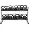 Rack à kettlebells modulable 90 à 150 cm charge 400 kg - vue 2