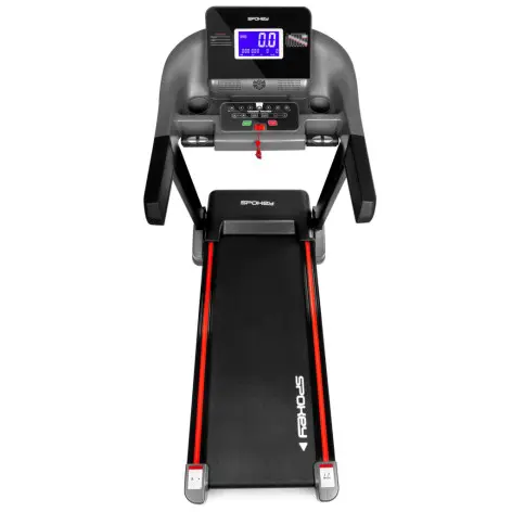 Tapis de course pliable avec console de suivi des performances - Haute technologie - vue 2
