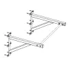 Barre de traction murale de haute qualité à fixation murale - 110 cm de longueur - vue 4