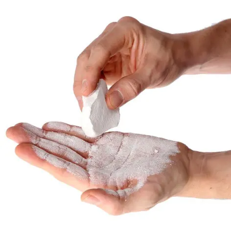 Pot de magnésie pour trainings de musculation. - vue 3