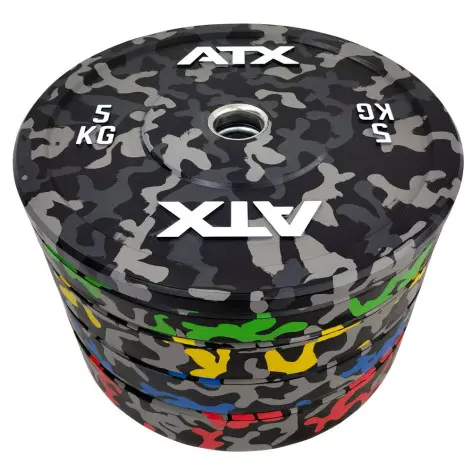 Disques de poids bumpers plates de marque ATX - 5 à 25 kg - vue 7