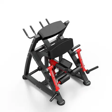 Leg curl professionnel ischios machine à charge libre - vue 2