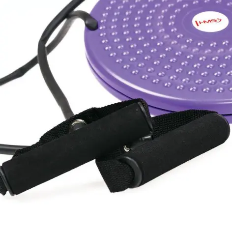 Disque rotatif avec câble de résistance pour trainings de fitness - vue 2