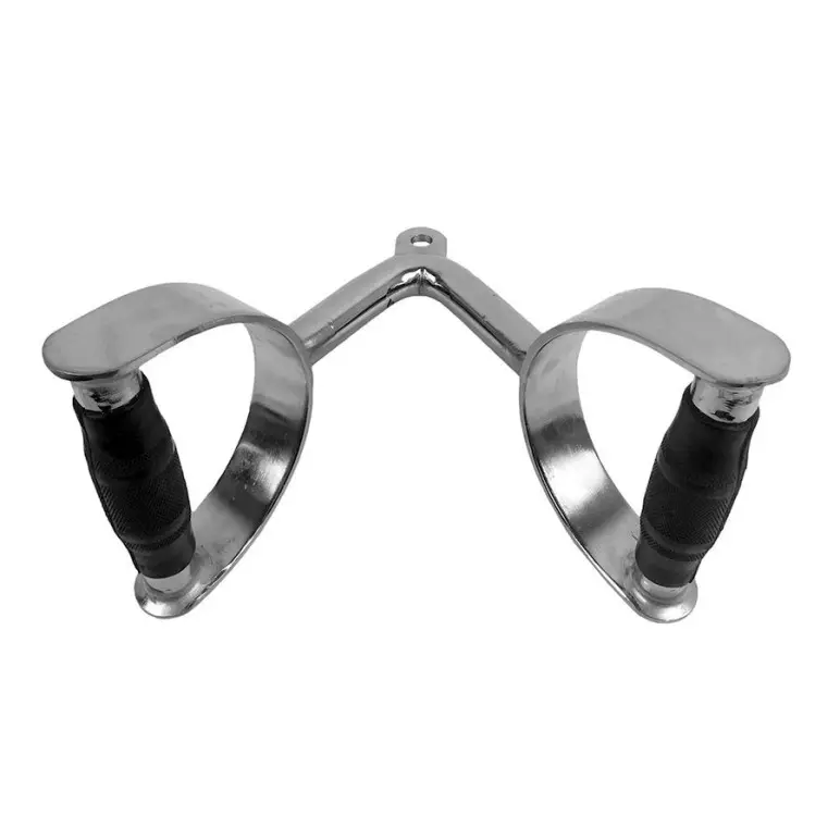 Triangle de tirage double pour entraînement du dos