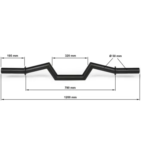 Fat bar super SZ de musculation - vue 9