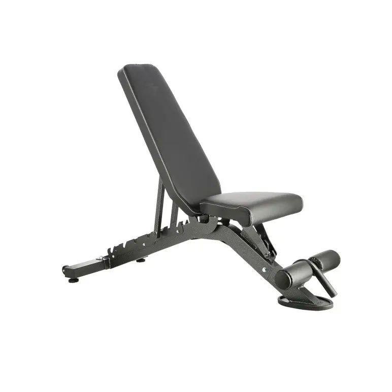 Banc de musculation réglable position déclinée avec rouleau de blocage