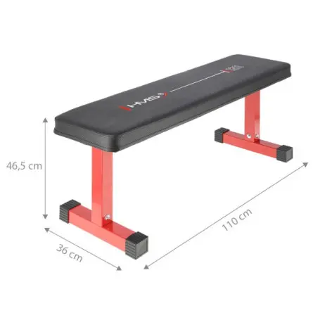 Banc plat de musculation. - vue 8