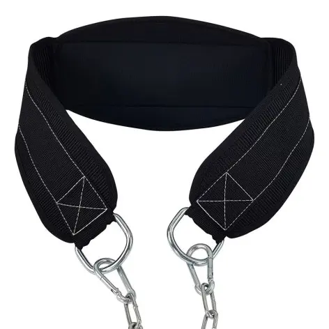 Ceinture lest de musculation pour tractions et dips avec chaîne - vue 3